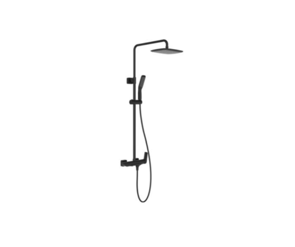 Bath-Shower Post Set with 9" ABS Rain Shower