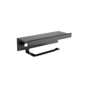 Steel Paper Holder - Black
